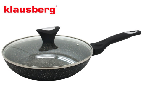 PATELNIA GRANITOWA 28CM KLAUSBERG MARMO GOLD KB-7041 PATELNIA GRANITOWA 28CM KLAUSBERG MARMO GOLD KB-7041