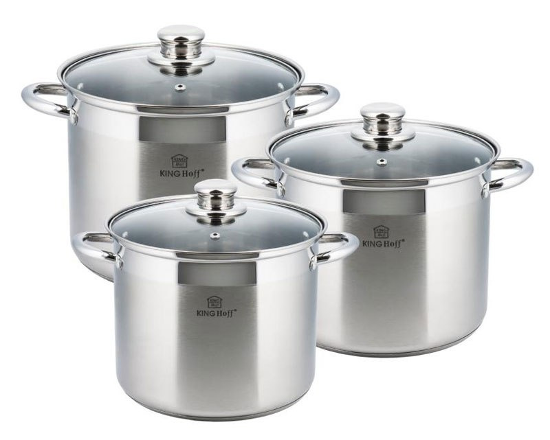 GARNKI KiNGHOFF 6 ELE 9L/ 7L/ 5L KH-4310 GARNKI KiNGHOFF 6 ELE 9L/ 7L/ 5L KH-4310