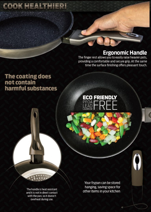 ZESTAW 3 PATELNI GRANITOWYCH 20/24/28CM BERLINGER HAUS METALLIC LINE CARBON BH-1275-N ZESTAW 3 PATELNI GRANITOWYCH 20/24/28CM BERLINGER HAUS METALLIC LINE CARBON BH-1275-N