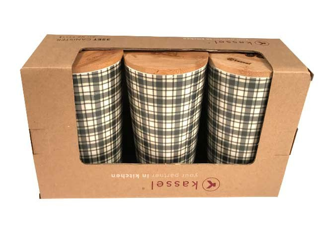 CHLEBAK MELAMINOWY + 3 POJEMNIKI KUCHENNE KASSEL no. 93505-555 CHLEBAK MELAMINOWY + 3 POJEMNIKI KUCHENNE KASSEL no. 93505-555