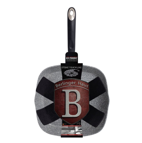 PATELNIA GRILL BERLINGER HAUS 28CM GRAY STONE TOUCH BH-1163 PATELNIA GRILL BERLINGER HAUS 28CM GRAY STONE TOUCH BH-1163