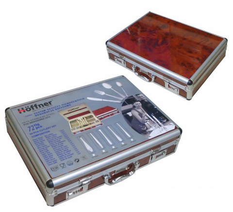 SZTUĆCE OBIADOWE 72 ELE. HOFFNER 18/10 SATYNA HF-2690s-72 SZTUĆCE OBIADOWE 72 ELE. HOFFNER 18/10 SATYNA HF-2690s-72