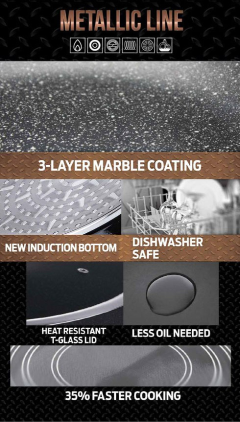 GARNEK DO MAKARONU 5.5L BERLINGER HAUS METALLIC LINE ROSE GOLD BH-1520-N GARNEK DO MAKARONU 5.5L BERLINGER HAUS METALLIC LINE ROSE GOLD BH-1520-N