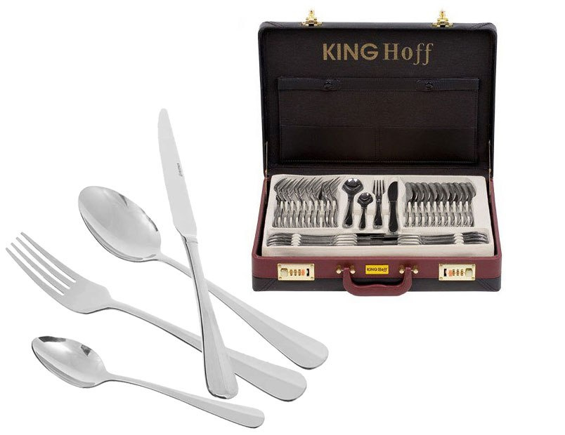 SZTUĆCE KiNGHOFF 72 ELE. POŁYSK KH-3523 SZTUĆCE KiNGHOFF 72 ELE. POŁYSK KH-3523