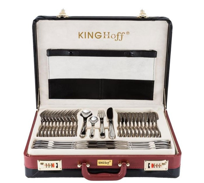 SZTUĆCE KiNGHOFF 72 ELE. POŁYSK KH-3523 SZTUĆCE KiNGHOFF 72 ELE. POŁYSK KH-3523