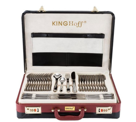 SZTUĆCE KiNGHOFF 72 ELE. POŁYSK KH-3523 SZTUĆCE KiNGHOFF 72 ELE. POŁYSK KH-3523