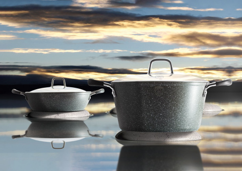 GARNKI BERLINGER HAUS GRAY STONE TOUCH 10 ELE BH-1170-N GARNKI BERLINGER HAUS GRAY STONE TOUCH 10 ELE BH-1170-N