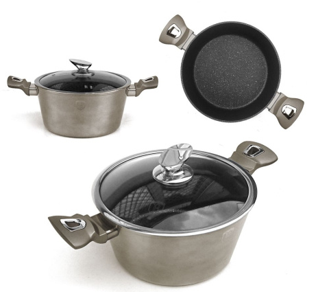 GARNKI BERLINGER HAUS METALLIC LINE CARBON 15 ELE BH-1223-N GARNKI BERLINGER HAUS METALLIC LINE CARBON 15 ELE BH-1223-N