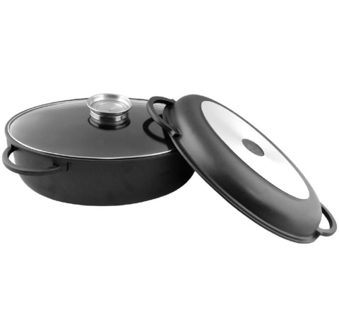 BRYTFANNA TEFLONOWA 3 ELE. KiNGHOFF 7.75L 38cm KH-3949 BRYTFANNA TEFLONOWA 3 ELE. KiNGHOFF 7.75L 38cm KH-3949