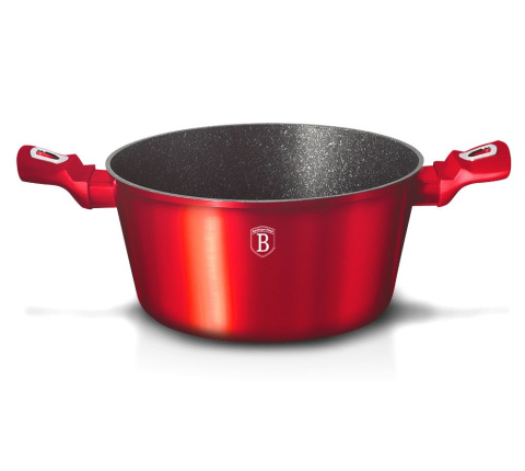 GARNEK 4.1L 24CM BERLINGER HAUS METALLIC BURGUNDY LINE BH-1257-N GARNEK 4.1L 24CM BERLINGER HAUS METALLIC BURGUNDY LINE BH-1257-N