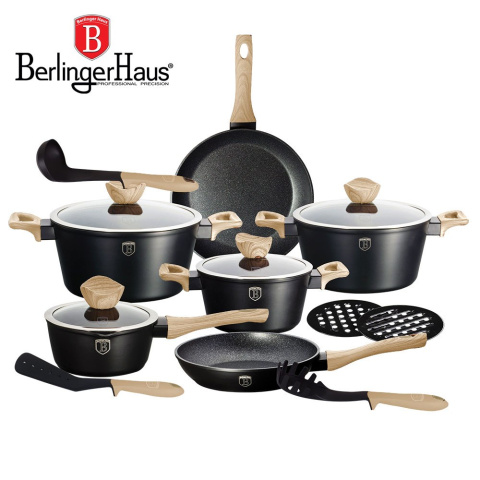 GARNKI BERLINGER HAUS EBONY MAPLE WOOD 15 ELE BH-1536 GARNKI BERLINGER HAUS EBONY MAPLE WOOD 15 ELE BH-1536