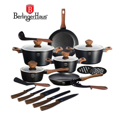 GARNKI BERLINGER HAUS EBONY ROSEWOOD 20 ELE BH-1537-08 GARNKI BERLINGER HAUS EBONY ROSEWOOD 20 ELE BH-1537-08