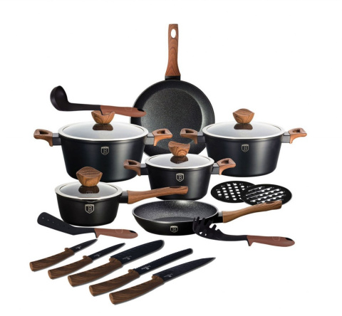 GARNKI BERLINGER HAUS EBONY ROSEWOOD 20 ELE BH-1537-08 GARNKI BERLINGER HAUS EBONY ROSEWOOD 20 ELE BH-1537-08
