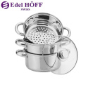 GARNKI DO GOTOWANIA NA PARZE 4 ELE. 24CM EDEL HOFF EH-8908 GARNKI DO GOTOWANIA NA PARZE 4 ELE. 24CM EDEL HOFF EH-8908