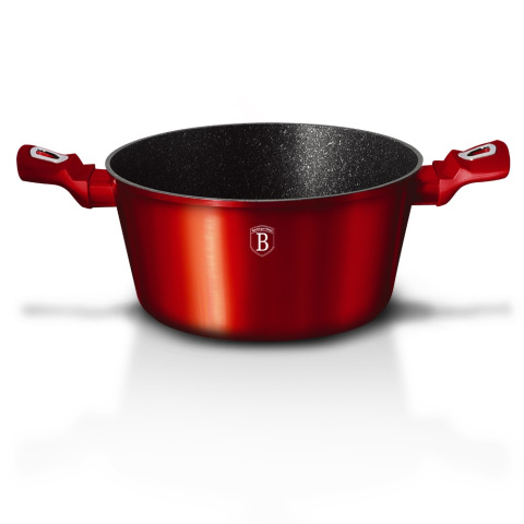 GARNEK 6.5L 28CM BERLINGER HAUS METALLIC LINE BURGUNDY BH-1258-N GARNEK 6.5L 28CM BERLINGER HAUS METALLIC LINE BURGUNDY BH-1258-N