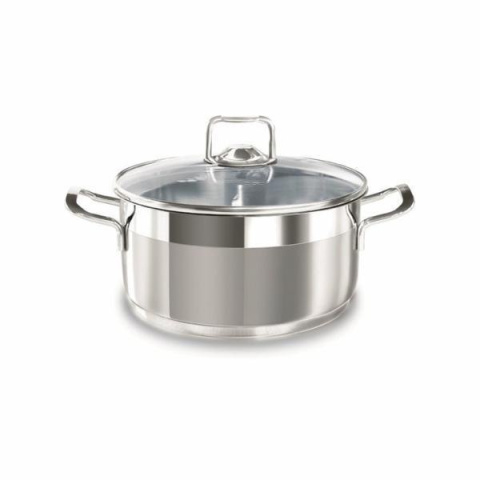 GARNEK Z POKRYWKĄ 20cm 3.0L 18/10 HASCEVHER ANETT GARNEK Z POKRYWKĄ 20cm 3.0L 18/10 HASCEVHER ANETT