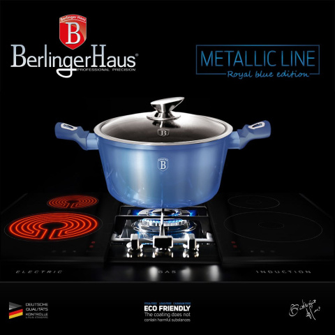 GARNKI BERLINGER HAUS METALLIC ROYAL BLUE LINE 15 ELE BH-1659-N GARNKI BERLINGER HAUS METALLIC ROYAL BLUE LINE 15 ELE BH-1659-N
