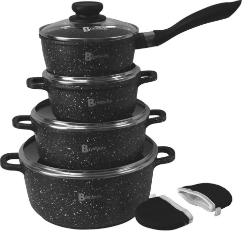 GARNKI GRANITOWE BRUNBESTE 8 ELE. BB-5516 GARNKI GRANITOWE BRUNBESTE 8 ELE. BB-5516