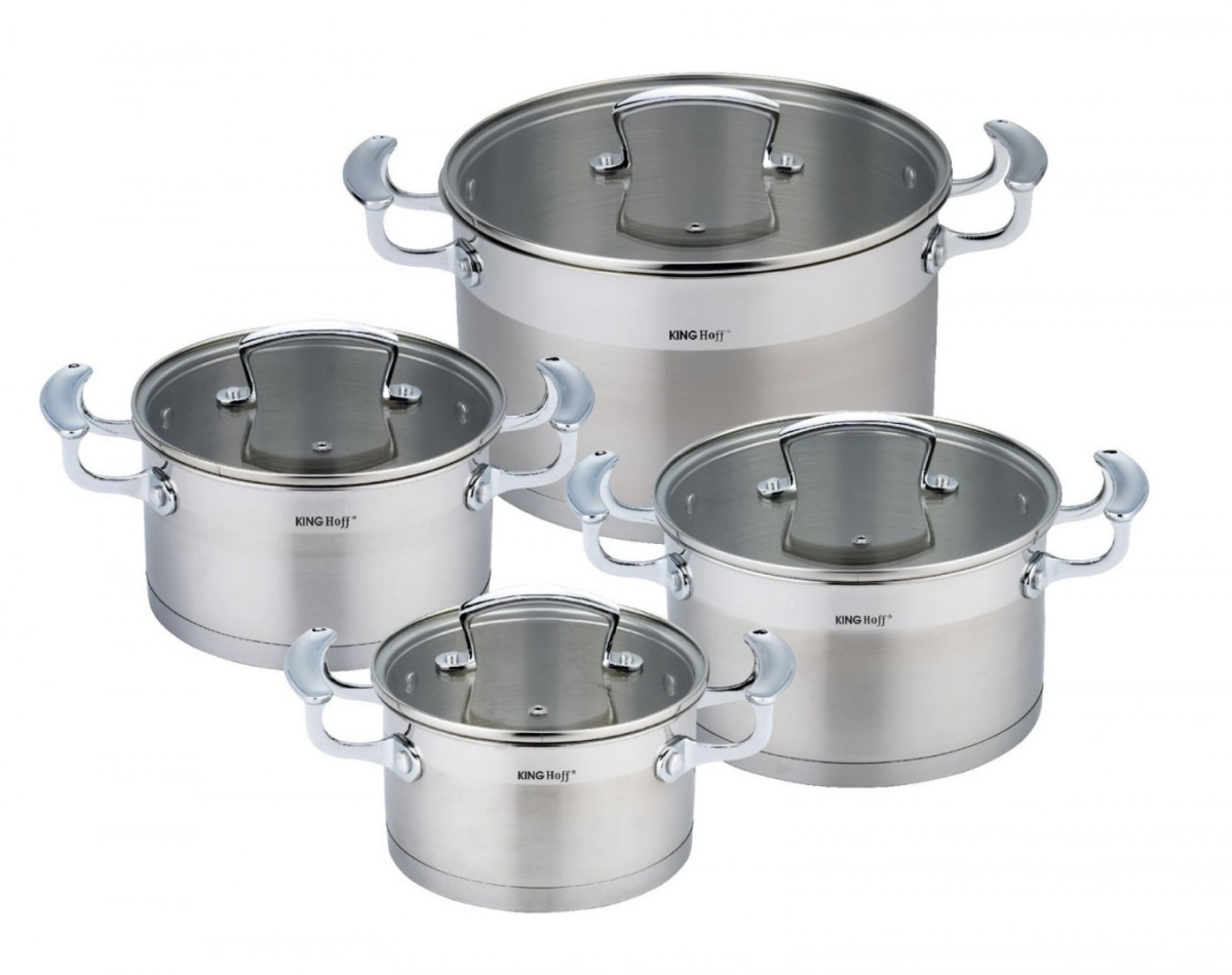 GARNKI KiNGHOFF 8 ELEMENTÓW KH-1200 GARNKI KiNGHOFF 8 ELEMENTÓW KH-1200