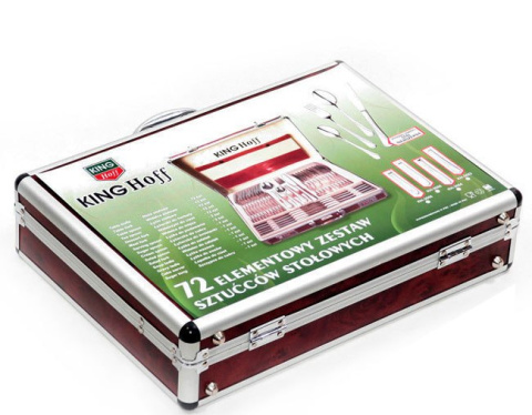 SZTUĆCE KiNGHOFF 72 ELE. SATYNA KH-3558 SZTUĆCE KiNGHOFF 72 ELE. SATYNA KH-3558