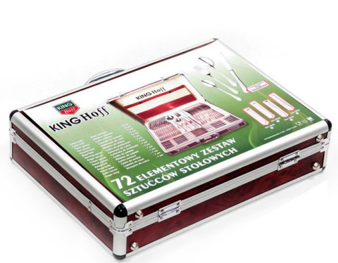 SZTUĆCE KiNGHOFF 72 ELE. SATYNA KH-3563 SZTUĆCE KiNGHOFF 72 ELE. SATYNA KH-3563