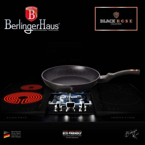 ZESTAW 2 PATELNI GRANITOWYCH 22/26CM BERLINGER HAUS BLACK ROSE BH-1644-NF ZESTAW 2 PATELNI GRANITOWYCH 22/26CM BERLINGER HAUS BLACK ROSE BH-1644-NF