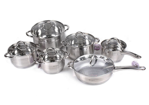 GARNKI EDEL HOFF JUMBO SILVER 12 ELE EH-9013 GARNKI EDEL HOFF JUMBO SILVER 12 ELE EH-9013