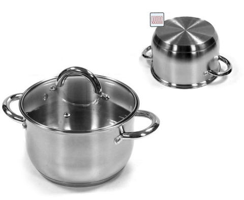 GARNKI EDEL HOFF JUMBO SILVER 12 ELE EH-9013 GARNKI EDEL HOFF JUMBO SILVER 12 ELE EH-9013