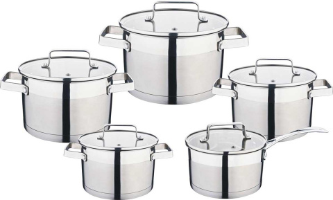 GARNKI STALOWE 10 ELE. INOX BRUNBERG BB-9642 GARNKI STALOWE 10 ELE. INOX BRUNBERG BB-9642