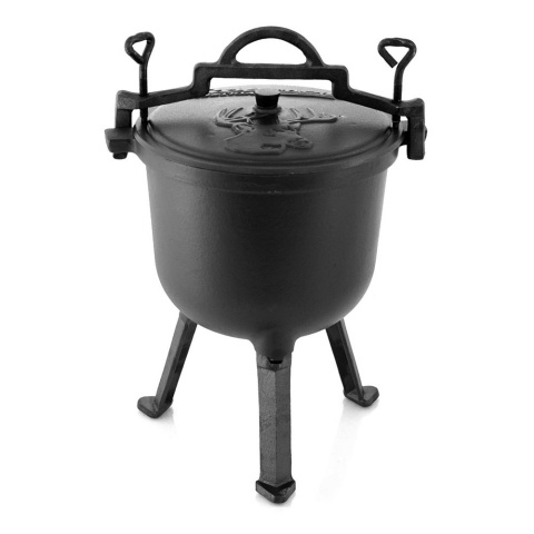 KOCIOŁEK ŻELIWNY MYŚLIWSKI 16L ROSSNER MK-107 KOCIOŁEK ŻELIWNY MYŚLIWSKI 16L ROSSNER MK-107