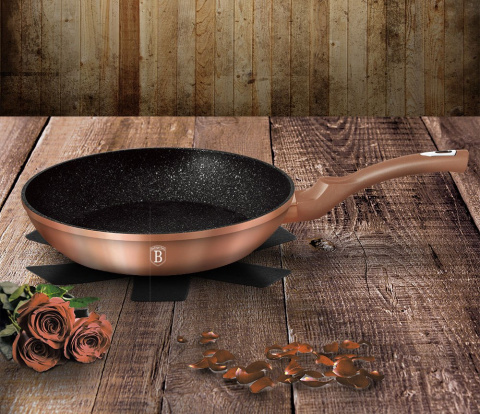 PATELNIA GRANITOWA 20CM BERLINGER HAUS METALLIC ROSE GOLD LINE BH-1508-N PATELNIA GRANITOWA 20CM BERLINGER HAUS METALLIC ROSE GOLD LINE BH-1508-N