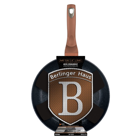 PATELNIA GRANITOWA 28CM BERLINGER HAUS METALLIC ROSE GOLD LINE BH-1510-N PATELNIA GRANITOWA 28CM BERLINGER HAUS METALLIC ROSE GOLD LINE BH-1510-N