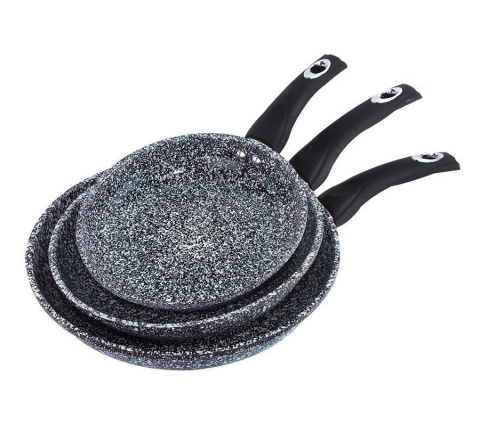 ZESTAW 3 PATELNI CERAMICZNYCH 20/24/28CM BRUNBERG BB-8031 ZESTAW 3 PATELNI CERAMICZNYCH 20/24/28CM BRUNBERG BB-8031