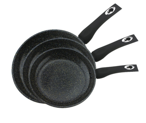 ZESTAW 3 PATELNI GRANITOWYCH 20/24/28CM BRUNBERG BB-8041 ZESTAW 3 PATELNI GRANITOWYCH 20/24/28CM BRUNBERG BB-8041