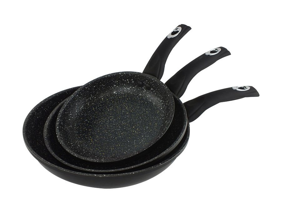 ZESTAW 3 PATELNI GRANITOWYCH 20/24/28CM BRUNBERG BB-8041 ZESTAW 3 PATELNI GRANITOWYCH 20/24/28CM BRUNBERG BB-8041