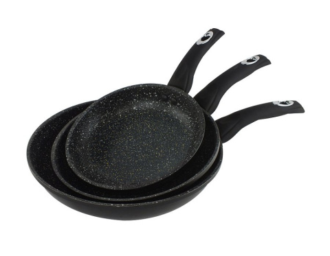 ZESTAW 3 PATELNI GRANITOWYCH 20/24/28CM BRUNBERG BB-8041 ZESTAW 3 PATELNI GRANITOWYCH 20/24/28CM BRUNBERG BB-8041