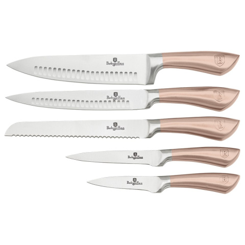 ZESTAW NOŻY 6 ELE. BERLINGER HAUS PASSION ROSE GOLD BH-2375 ZESTAW NOŻY 6 ELE. BERLINGER HAUS PASSION ROSE GOLD BH-2375