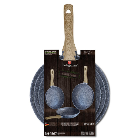 ZESTAW PATELNI 3 ELE. BERLINGER HAUS FOREST LINE MAPLE WOOD BH-1567 ZESTAW PATELNI 3 ELE. BERLINGER HAUS FOREST LINE MAPLE WOOD BH-1567