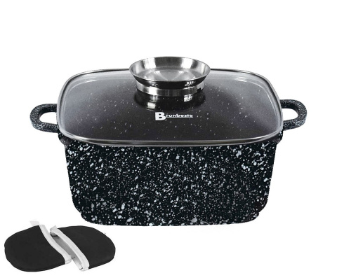 BRYTFANNA / GARNEK MARMUROWY 4.4L 24cm BRUNBESTE BB-4661 BRYTFANNA / GARNEK MARMUROWY 4.4L 24cm BRUNBESTE BB-4661