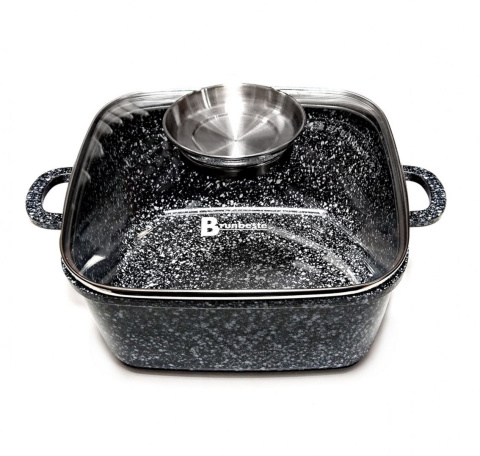 BRYTFANNA / GARNEK MARMUROWY 4.4L 24cm BRUNBESTE BB-4661 BRYTFANNA / GARNEK MARMUROWY 4.4L 24cm BRUNBESTE BB-4661