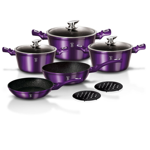 GARNKI BERLINGER HAUS 10 ELE METALLIC ROYAL PURPLE BH-1661-N GARNKI BERLINGER HAUS 10 ELE METALLIC ROYAL PURPLE BH-1661-N