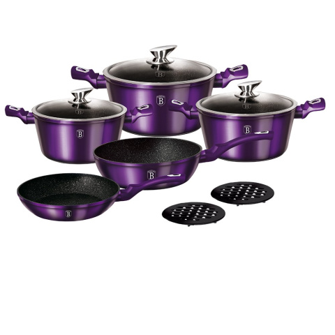 GARNKI BERLINGER HAUS 10 ELE METALLIC ROYAL PURPLE BH-1661-N GARNKI BERLINGER HAUS 10 ELE METALLIC ROYAL PURPLE BH-1661-N