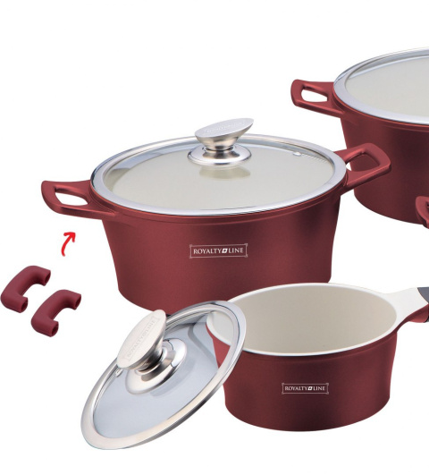 GARNKI CERAMICZNE 14 ELE. ROYALTY LINE RL-ES1014C-BG GARNKI CERAMICZNE 14 ELE. ROYALTY LINE RL-ES1014C-BG