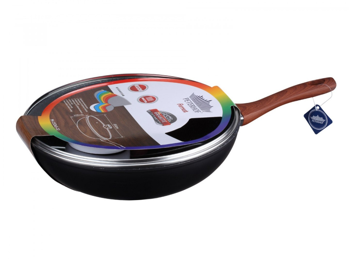 PATELNIA WOK GRANITOWY 32CM PETERHOF FORREST PH-25345-32 PATELNIA WOK GRANITOWY 32CM PETERHOF FORREST PH-25345-32