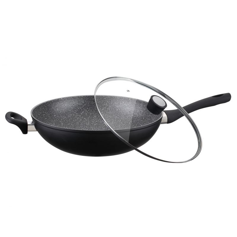PATELNIA WOK GRANITOWY 34CM PETERHOF EMPERIO PH-25347-34 PATELNIA WOK GRANITOWY 34CM PETERHOF EMPERIO PH-25347-34