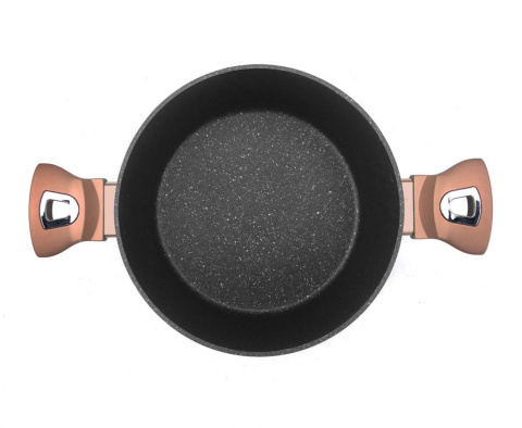 ZESTAW 3 PATELNI GRANITOWYCH BERLINGER HAUS METALLIC LINE ROSE GOLD BH-1280-N ZESTAW 3 PATELNI GRANITOWYCH BERLINGER HAUS METALLIC LINE ROSE GOLD BH-1280-N