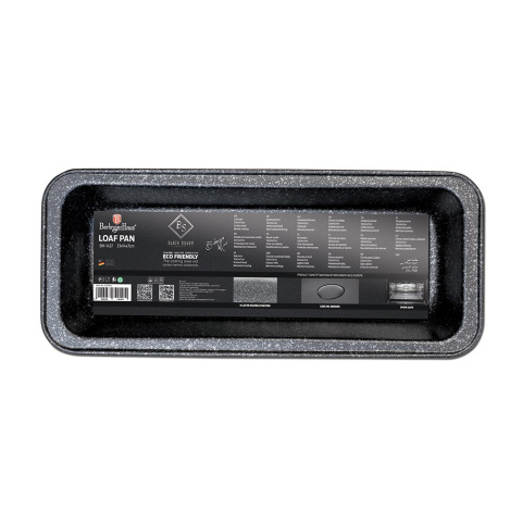 BRYTFANNA / BLACHA DO PIECZENIA 33x14CM BERLINGER HAUS Black Silver BH-1437 BRYTFANNA / BLACHA DO PIECZENIA 33x14CM BERLINGER HAUS Black Silver BH-1437