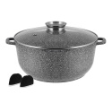 GARNEK MARMUROWY 32CM / 10L BRUNBESTE BB-1909