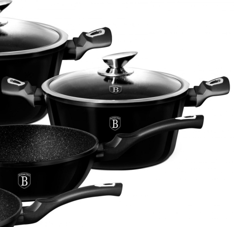 GARNKI BERLINGER HAUS 10 ELE METALLIC BLACK ROYAL BH-1663 GARNKI BERLINGER HAUS 10 ELE METALLIC BLACK ROYAL BH-1663
