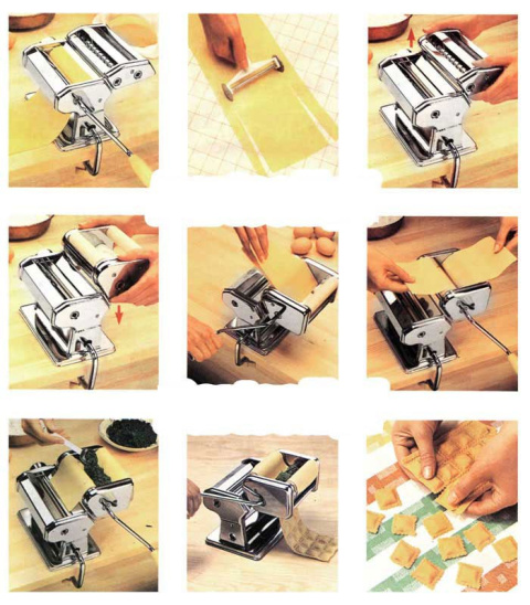 MASZYNKA 3 W 1 DO CIASTA i MAKARONU i PIEROGÓW RAVIOLI MAESTRO MR-1679-R MASZYNKA 3 W 1 DO CIASTA i MAKARONU i PIEROGÓW RAVIOLI MAESTRO MR-1679-R